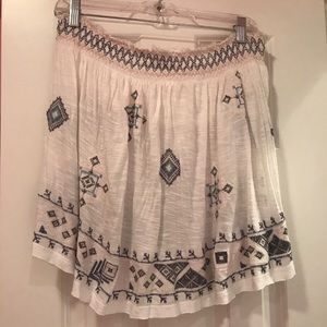 Free People strapless top
